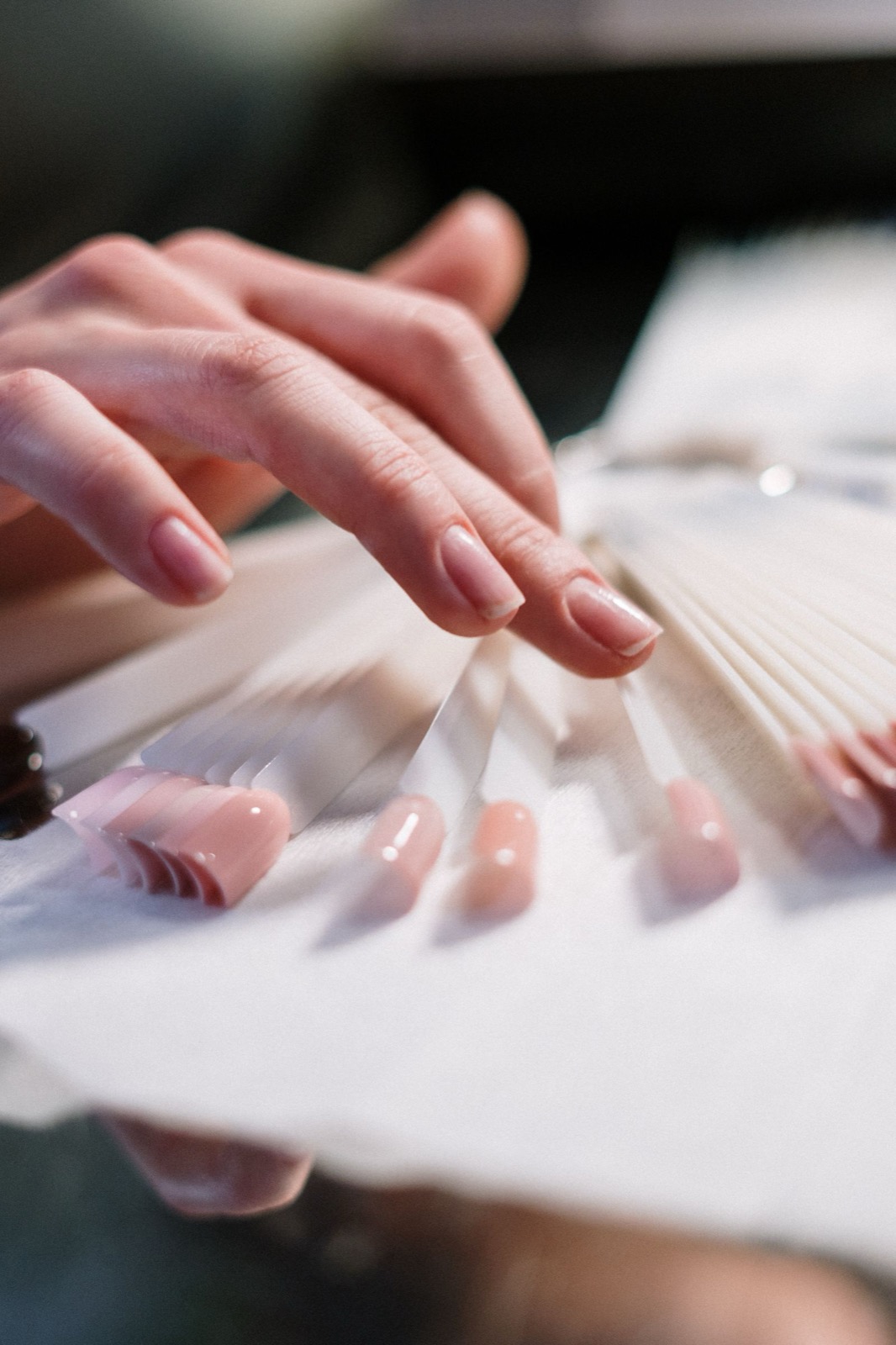 Sélection de teintes d'ongles